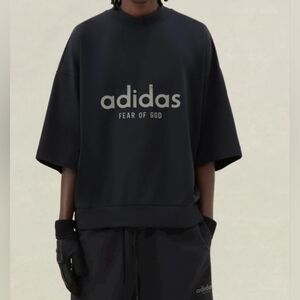 adidas × FEAR OF GOD ATHLETICS Heavy Jersey 3/4 Mock Tee